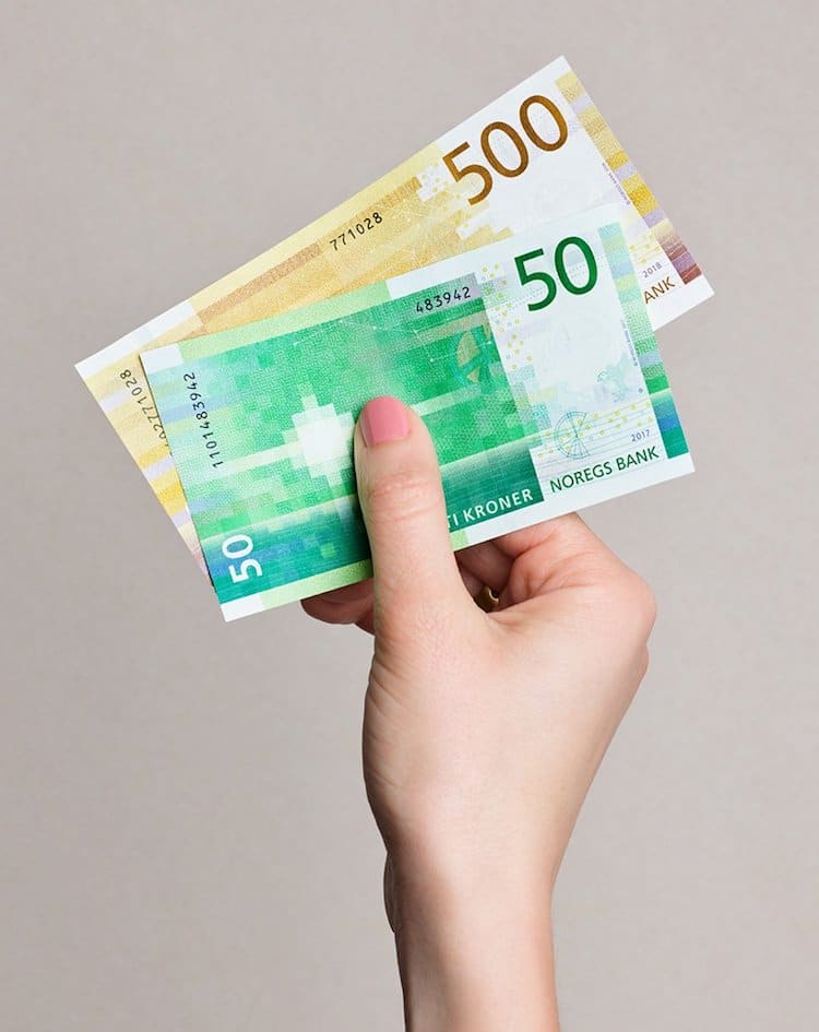 New Norwegian Banknotes by Snøhetta