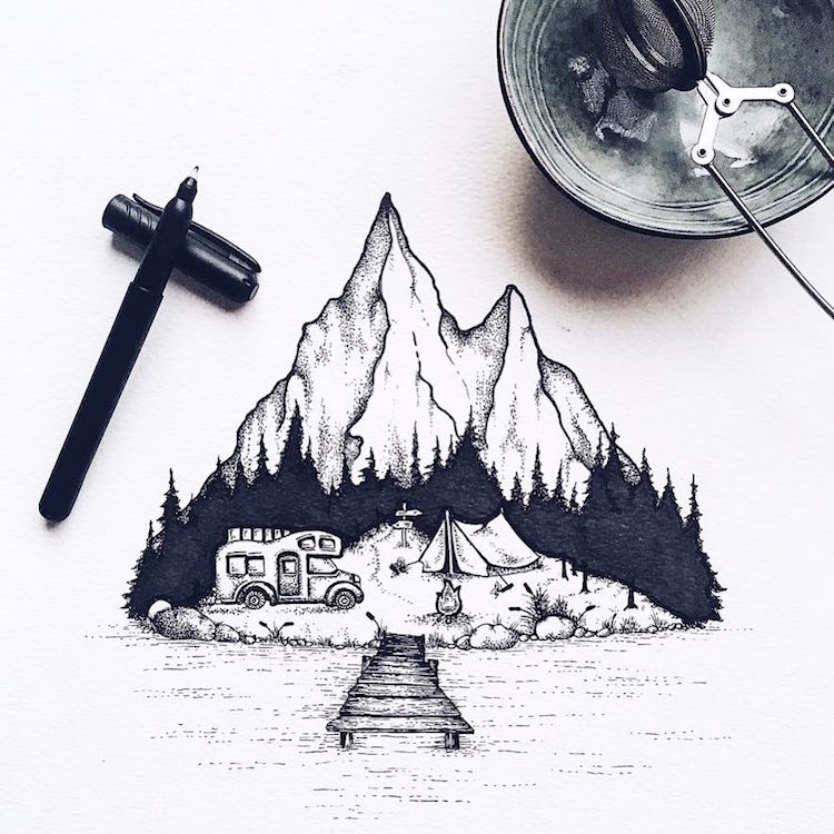 5 Inspiring Stippling Artists – Scene360