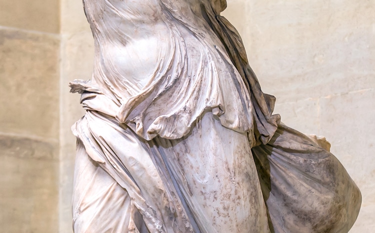 The Winged Victory of Samothrace Louvre Nike Statue