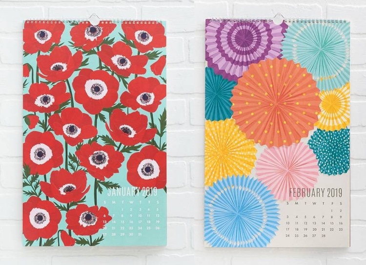 25 Creative 2019 Calendars to Keep You Organized in the New Year