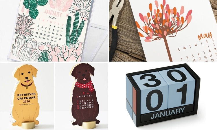 28 Creative 2020 Calendars To Keep Your Organized In The New Year