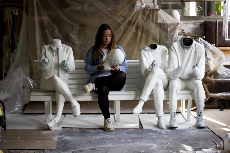 Sculpture Work in Progress by Gali Lucas