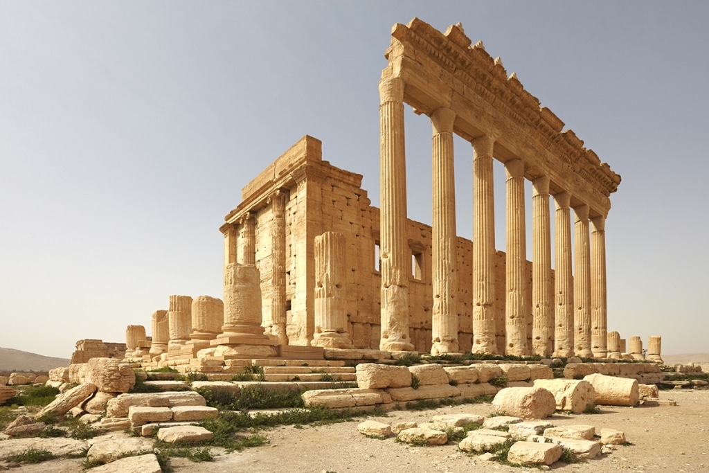 Palmyra Temple in Syria