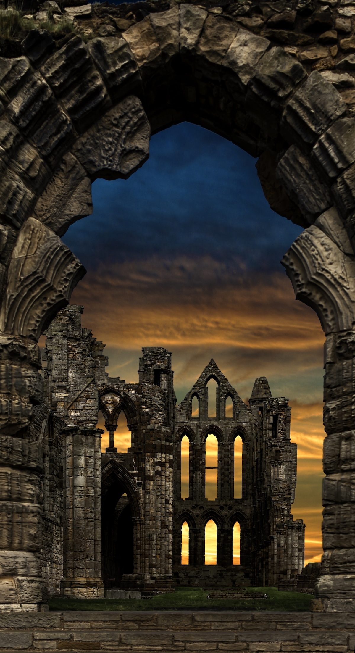 Whitby Abbey by Alan Baxter