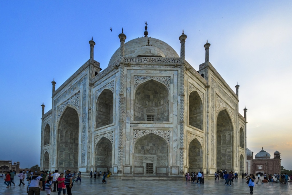Photo of the Taj Mahal 