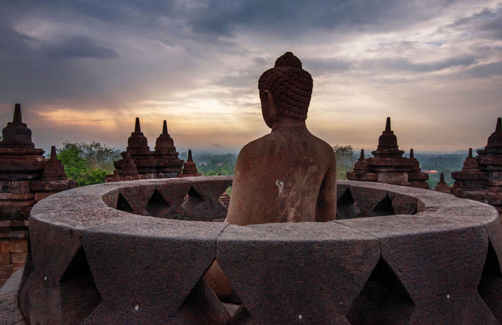 Borobudur Temple in Indonesia