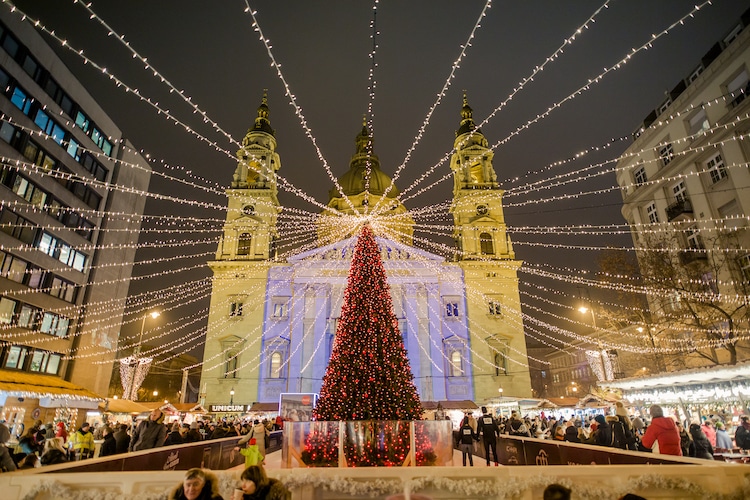 Christmas Market in Budapest