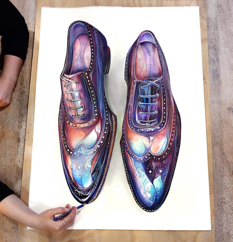 Vibrant Color Pencil Drawings Show Everyday Items in Incredible Detail