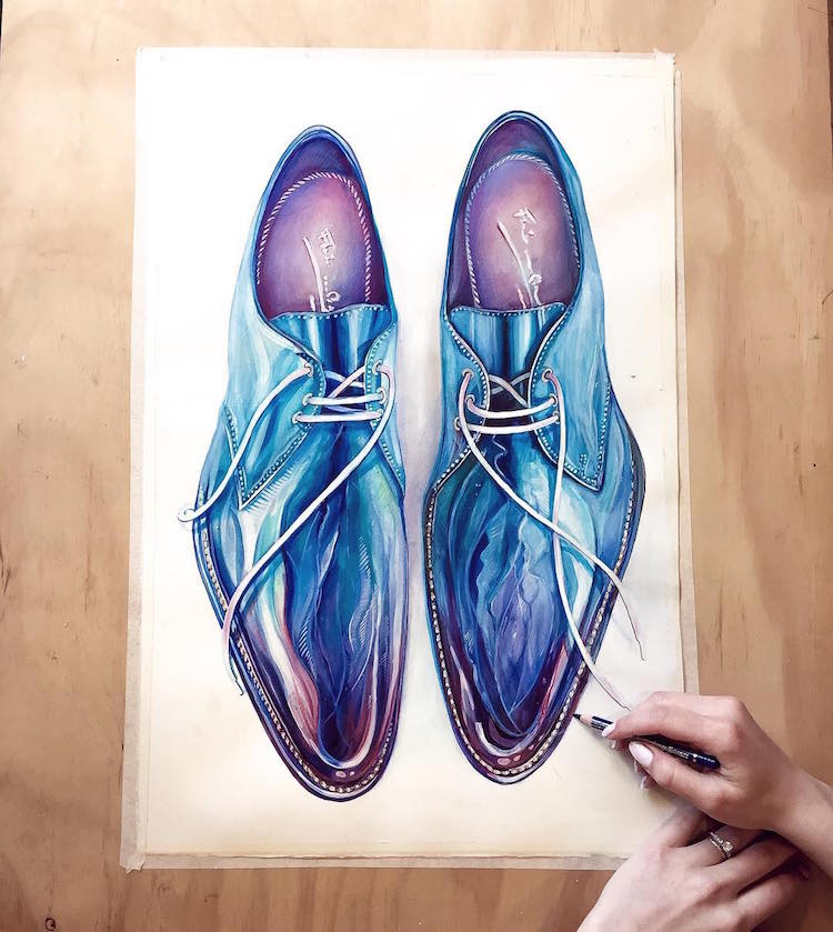 Vibrant Color Pencil Drawings Show Everyday Items in Incredible Detail