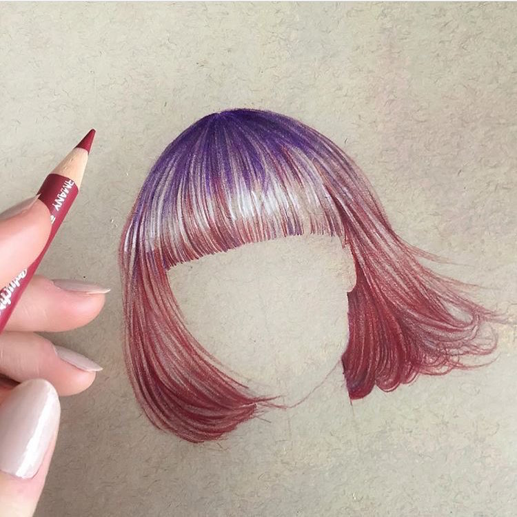 Vibrant Color Pencil Drawings Show Everyday Items in