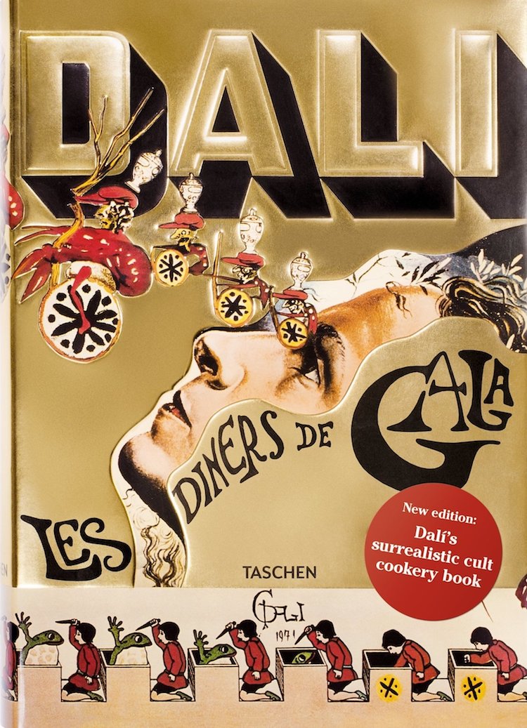 Livre de cuisine Dalí 