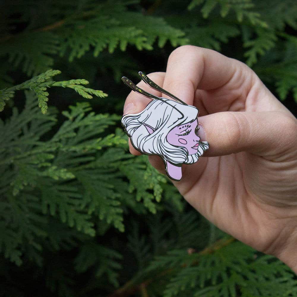 Cool Enamel Pins by Hannah Kienzle