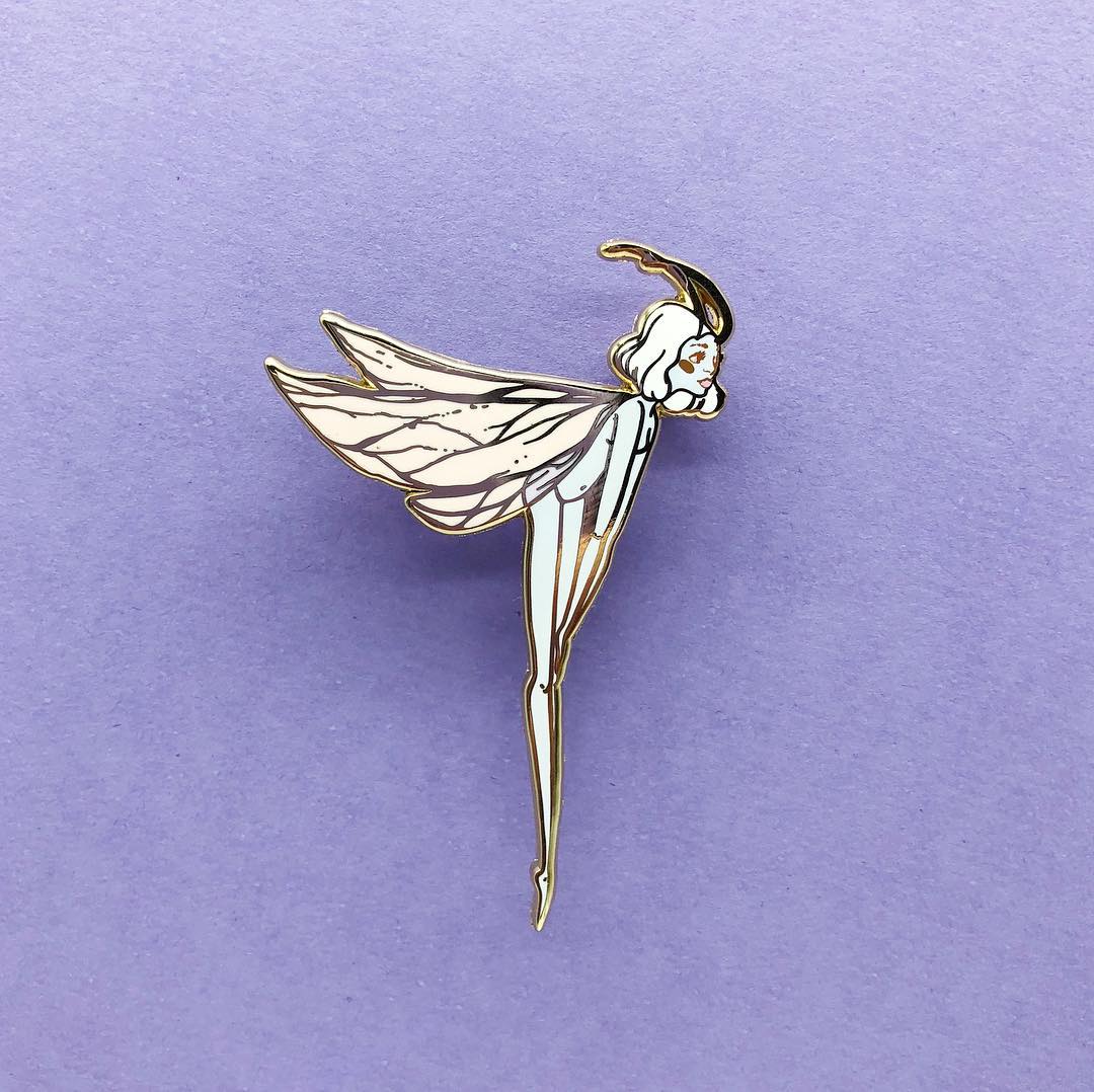 Cool Enamel Pins Are Ethereal Art Thats Ready To Wear 