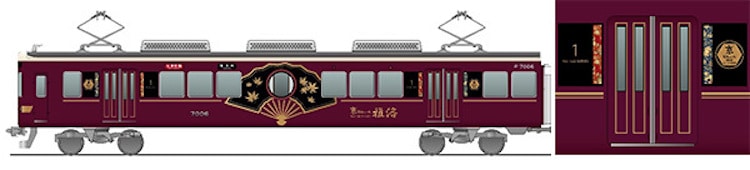 Kyotrain Garaku Trenes en Japón