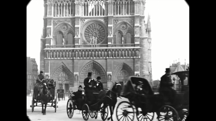 Lumiere Brothers 1890s Paris Footage 19th Century Paris