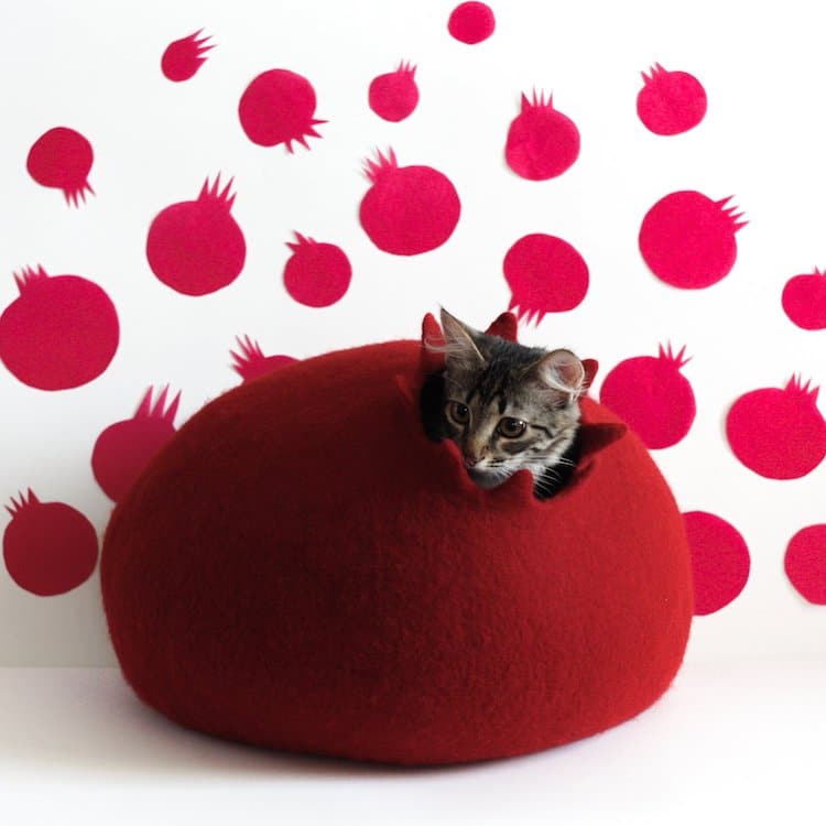 Quirky Cat House by Meow Felt