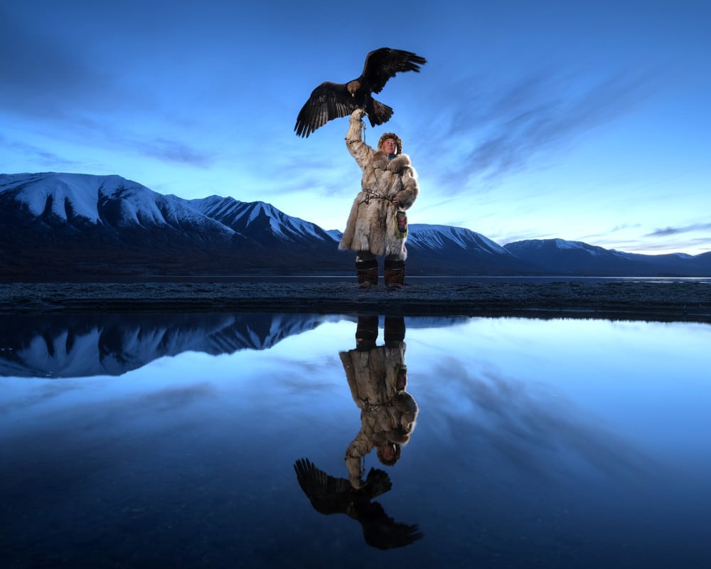 Falconry in Mongolia by Daniel Kordan