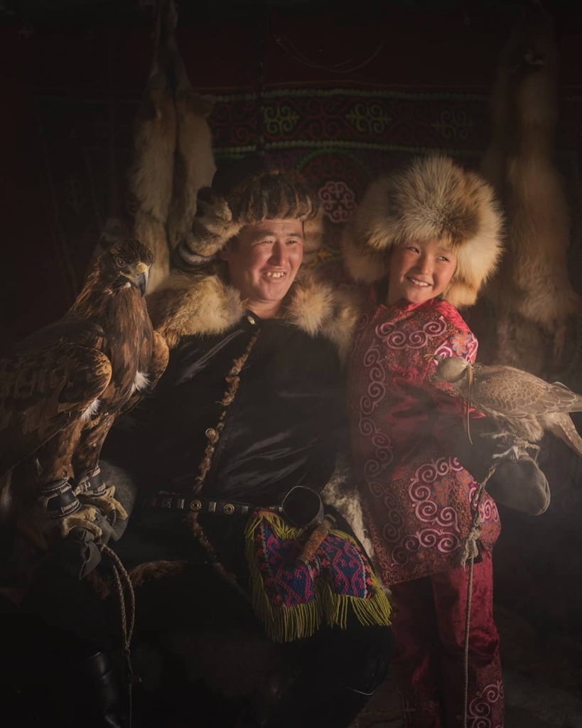 Falconry in Mongolia by Daniel Kordan