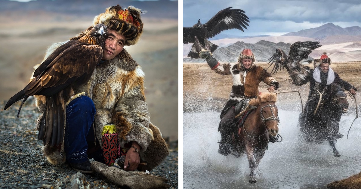 Glorious Photos of Mongolia's Eagle Keepers by Daniel Kordan