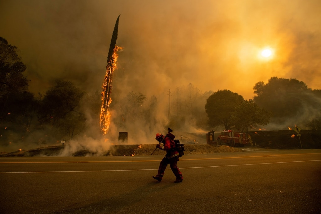 California Wildfires by Noah Berger Photojournalist