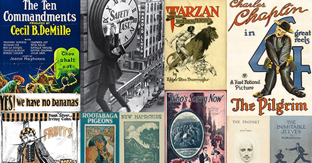 Public Domain Day Releases Copyrighted Works for First Time in 21 Years