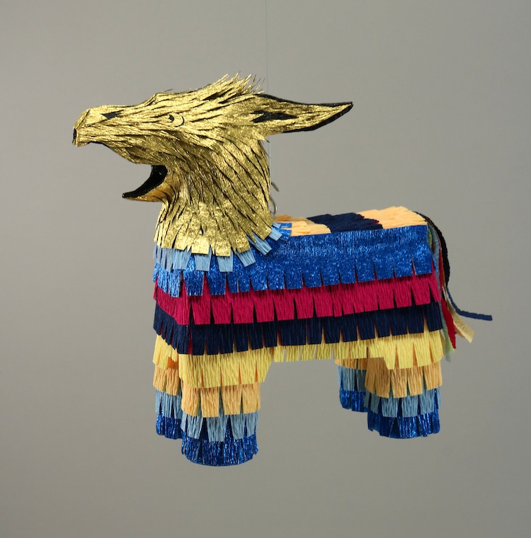 Piñatas artísticas por Roberto Benavidez