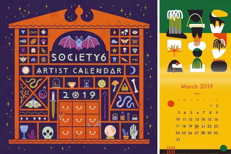 Art Calendar 2019