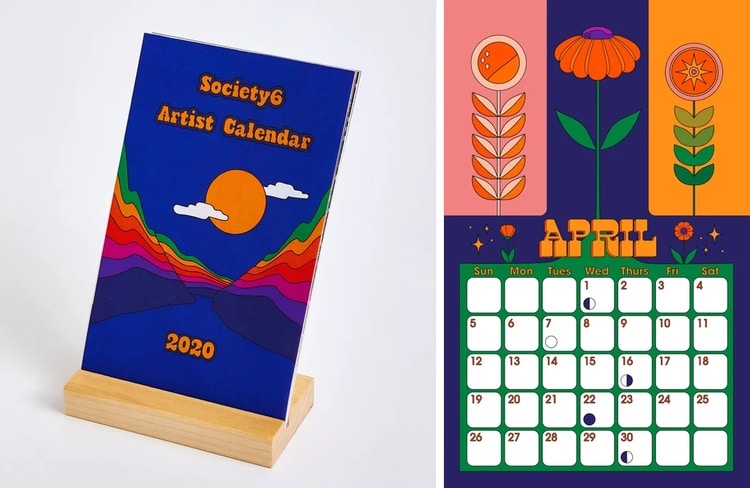 28 Creative 2020 Calendars To Keep Your Organized In The New Year