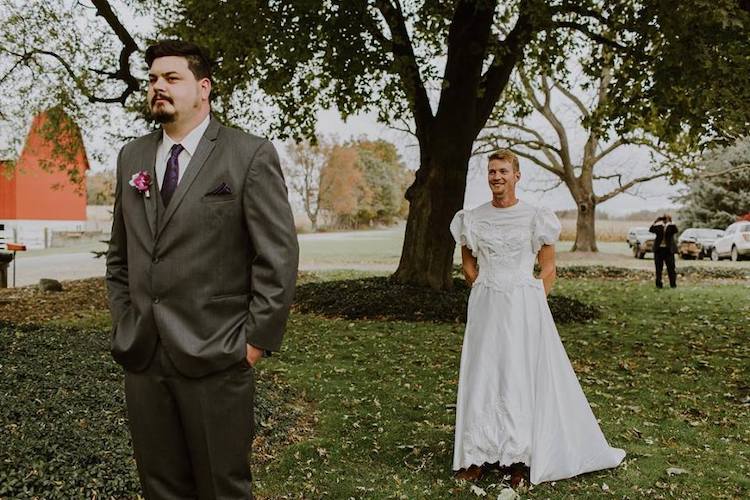 Bride Sends Groom's Best Friend in Funny Wedding Day Prank