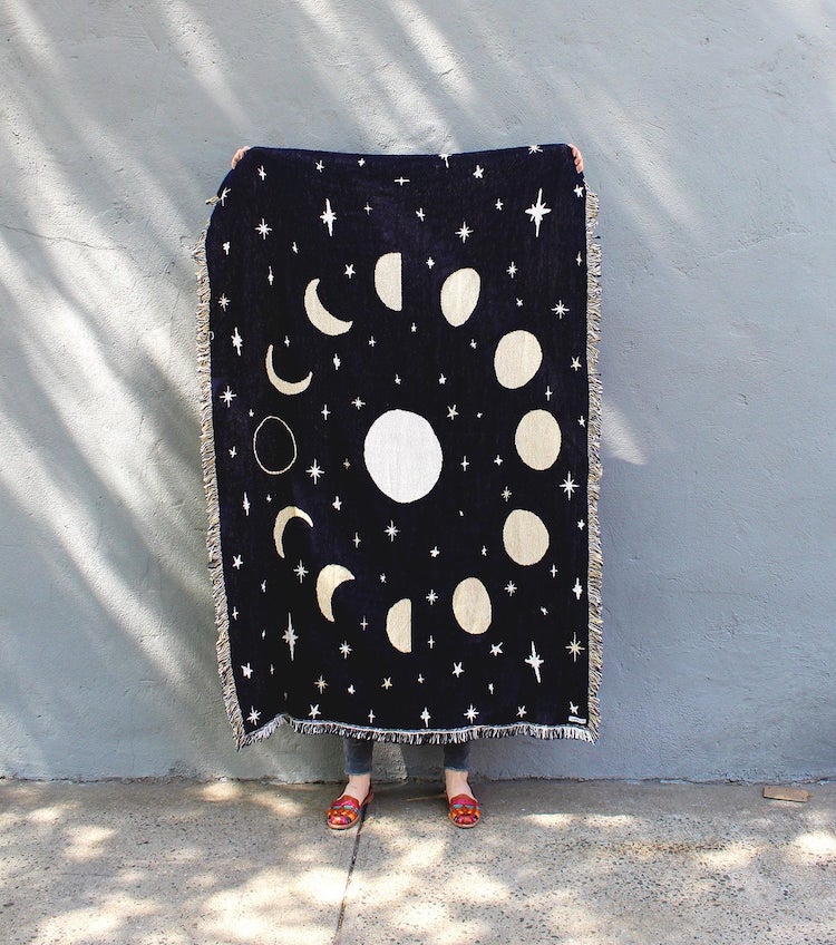 Moon Phases Blanket