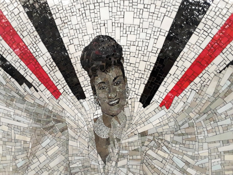 Bronx History Icons Mosaic Murals by Rico Gaston