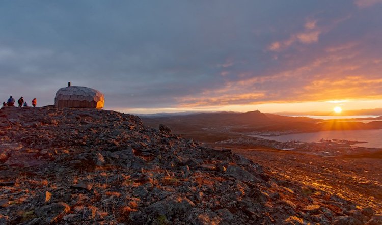 Hammerfest Hiking Cabin - SPINN Arkitekter