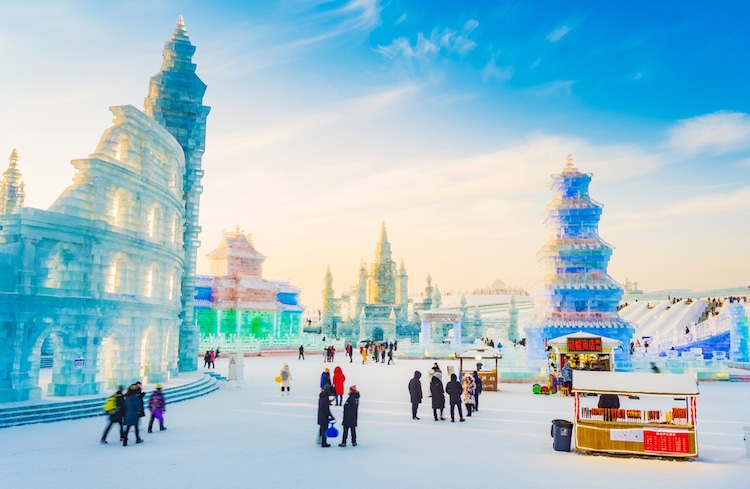 Festival de Esculturas de Hielo y Nieve de Harbin 2019