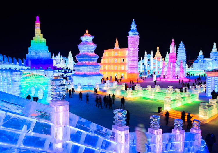 Festival de Esculturas de Hielo y Nieve de Harbin 2019