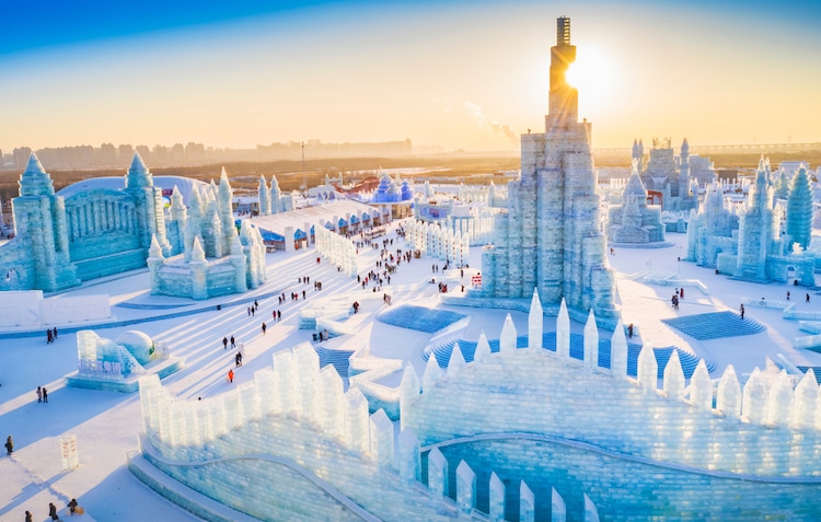 Festival de Esculturas de Hielo y Nieve de Harbin 2019