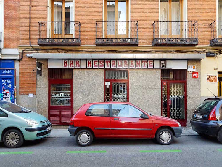 bares de Madrid No-Frills por Leah Pattem casa filete