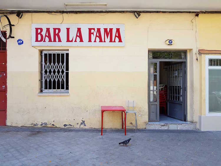bares de Madrid No-Frills por Leah Pattem bar la fama