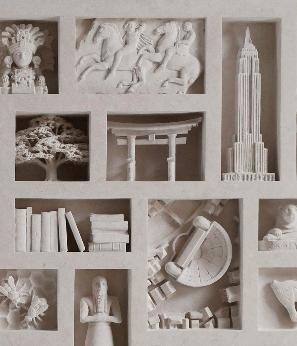 Architectural Sculptures Marble Models Matthew Simmonds