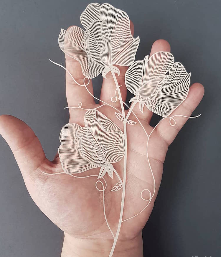 Paper Cutting art by Pippa Dyrlaga