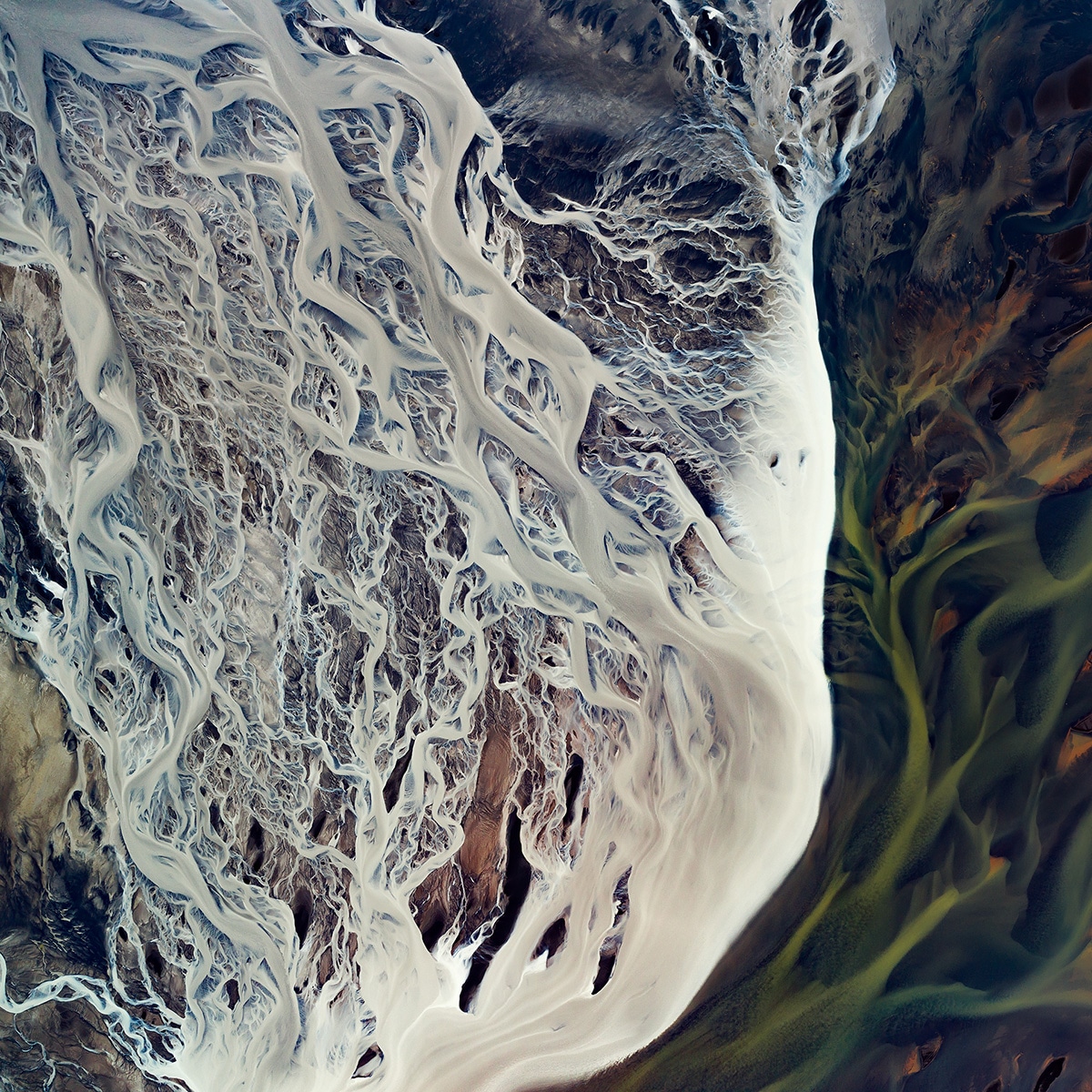 Water.Shapes.Earth Aerial Photography