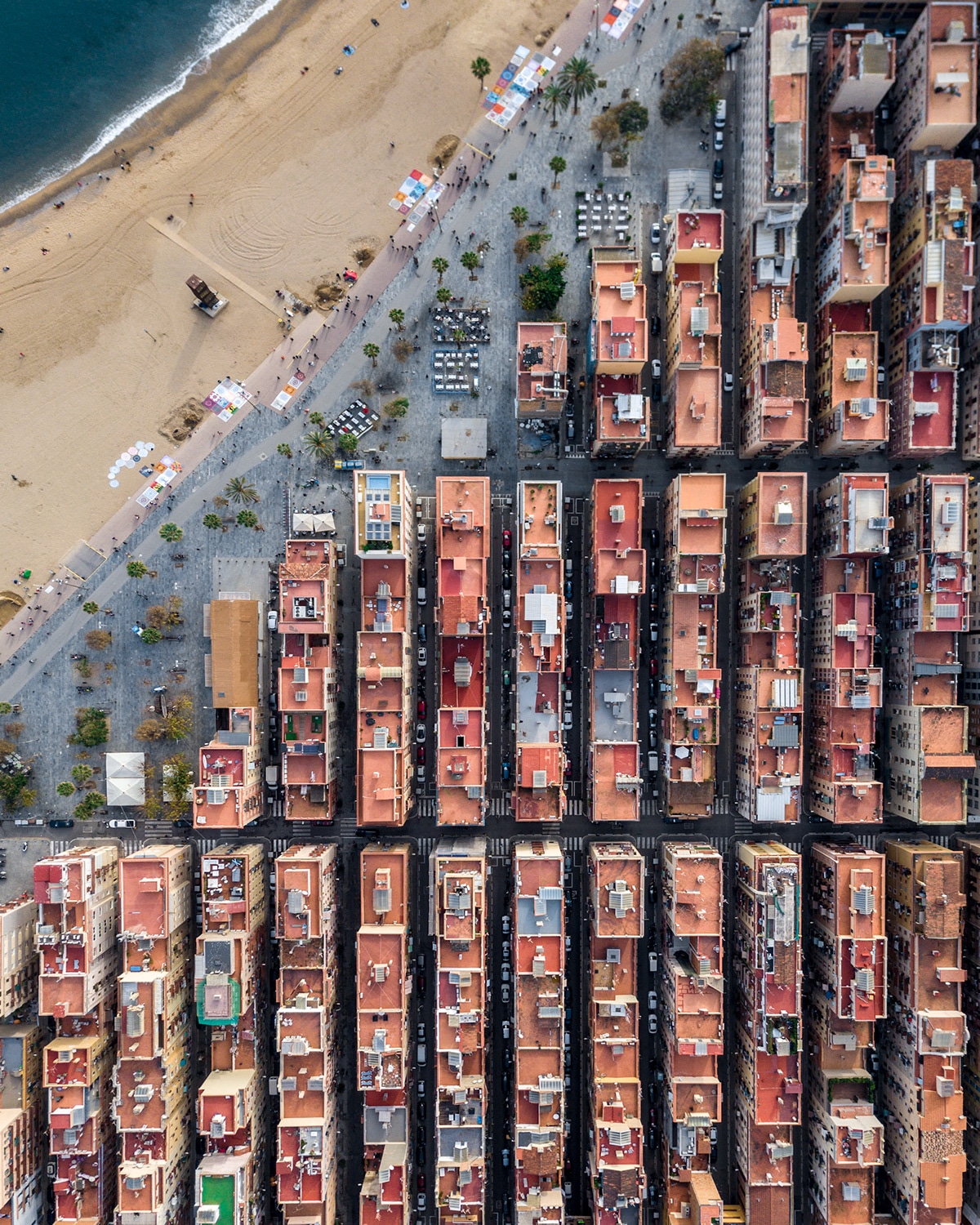 Aerial Photos of Barcelona by Márton Mogyorósy