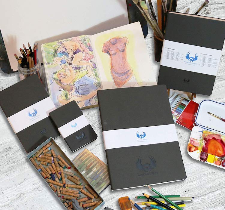 Los beneficios de completar un sketchbook o cuaderno de dibujo e