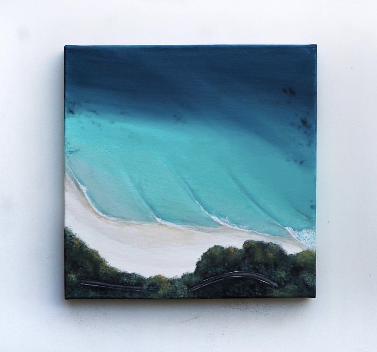 Ocean Wave Paintings by Bree Brooks
