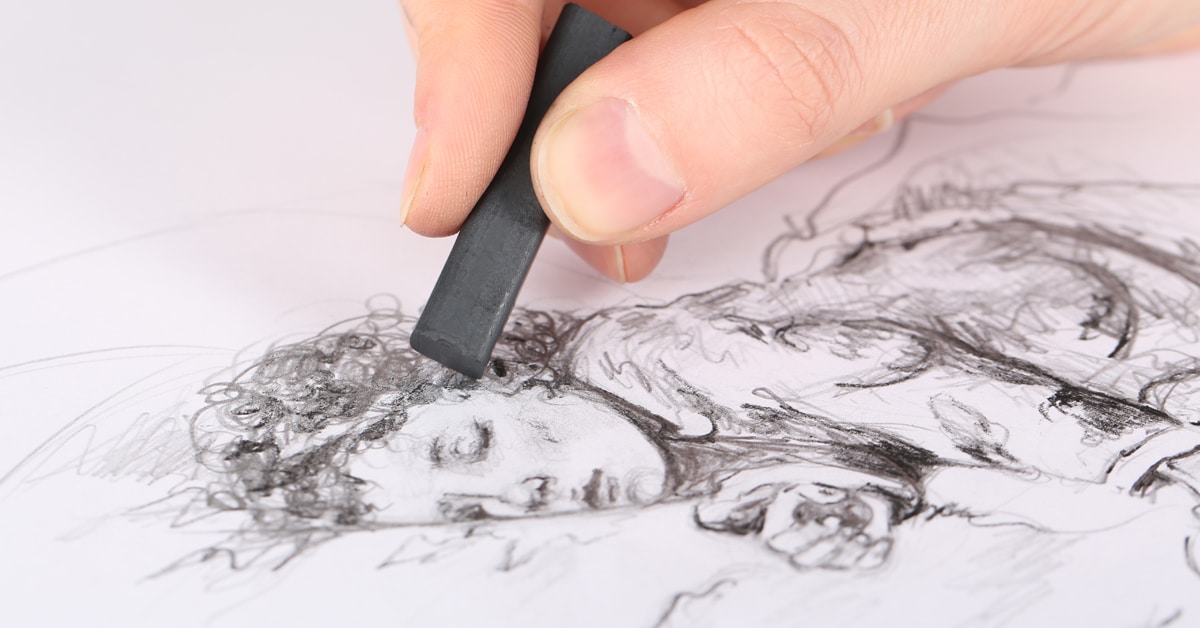 Figure Drawing: Introduction to Charcoal Drawing Supplies. 