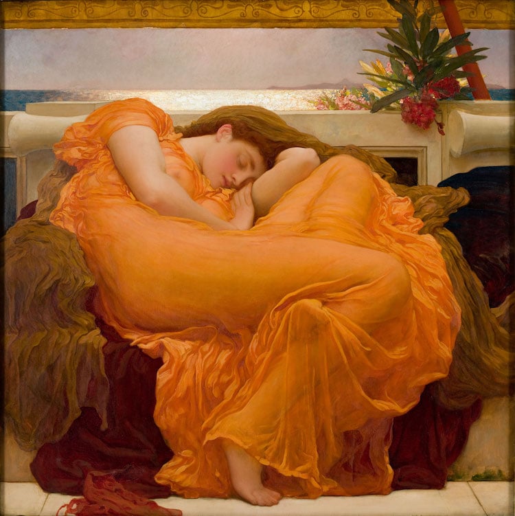 The Color Orange in Art