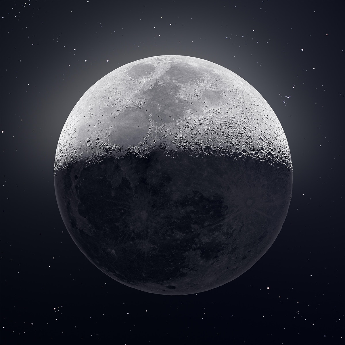 fotografía de la luna astrofotografía
