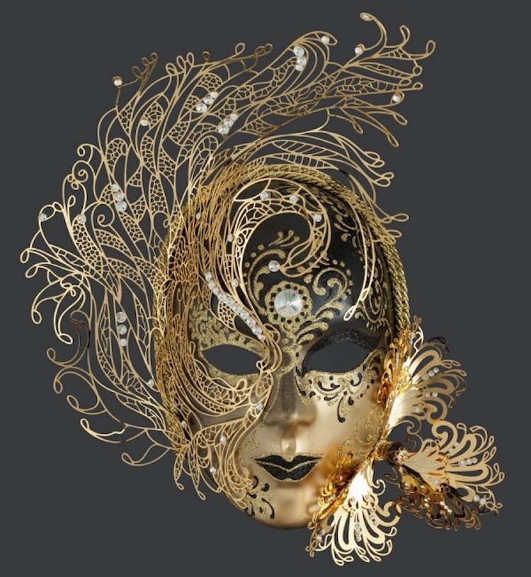 máscaras de carnaval de venecia