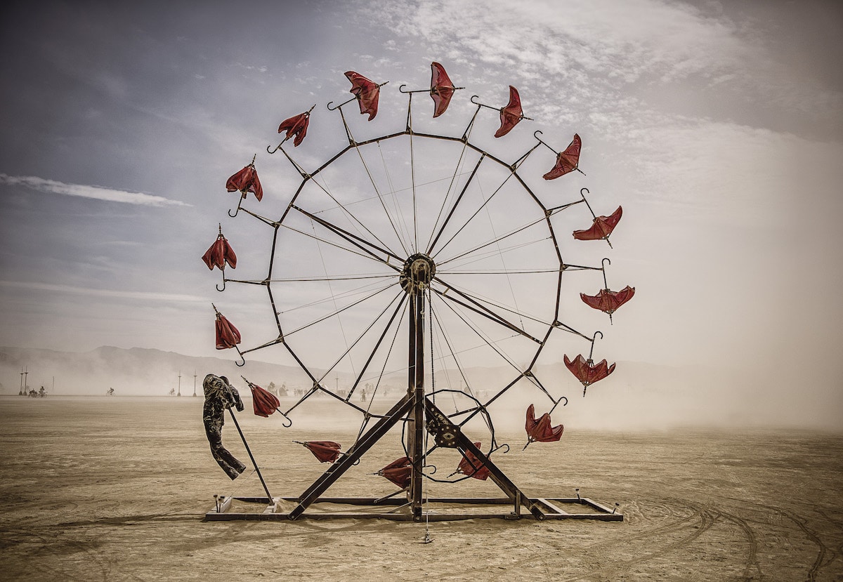 Photo of the Burning Man Festival by Marek Musil