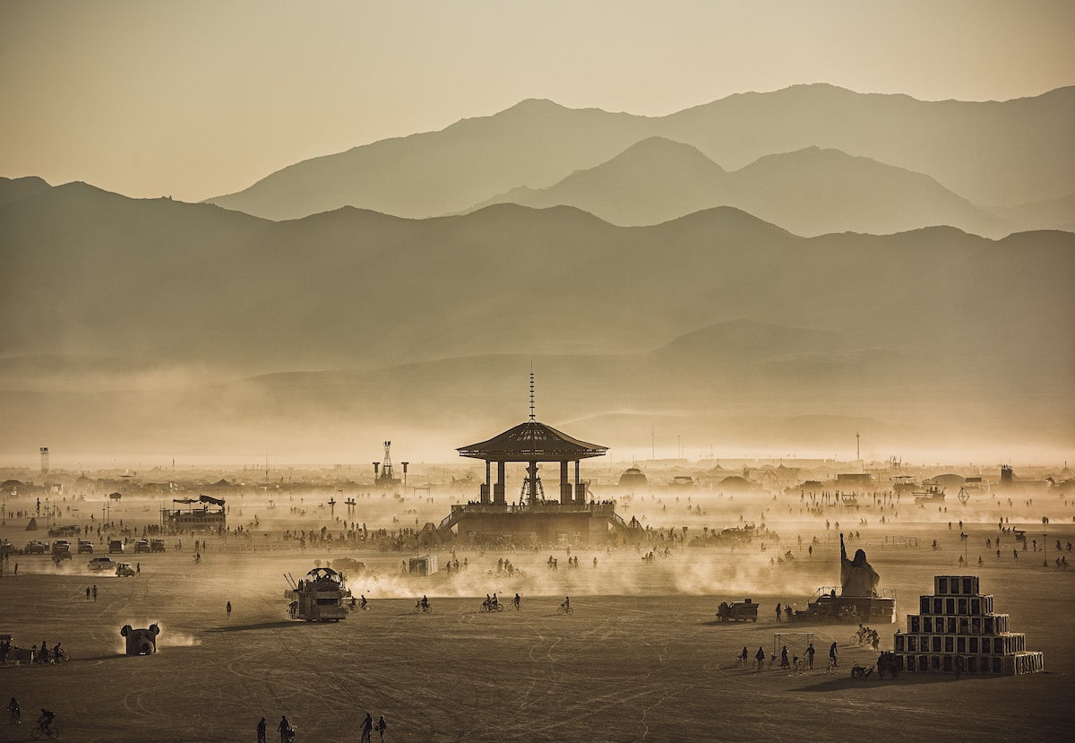 Festival Burning Man por Marek Musil