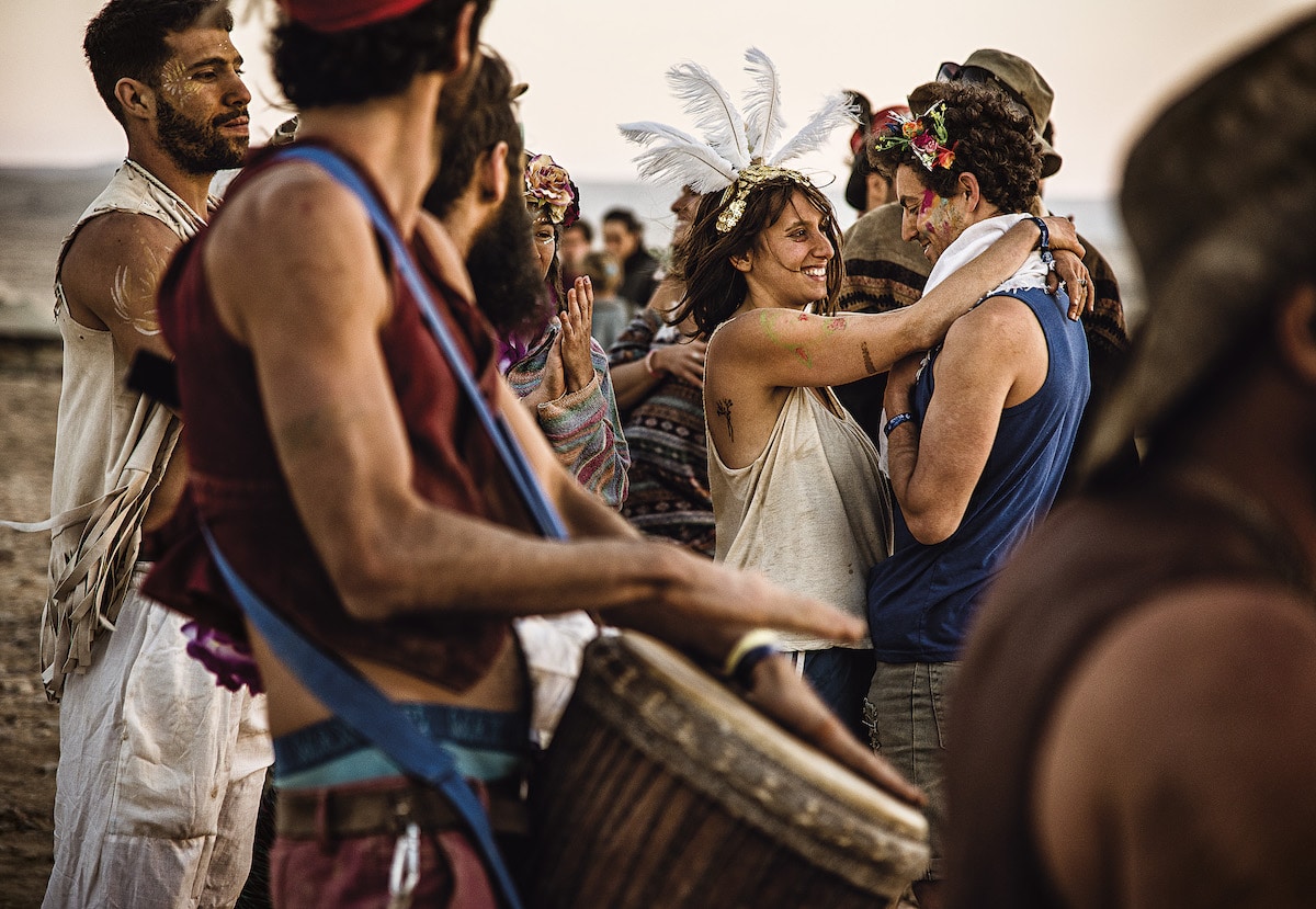 Photo of the Midburn Festival in Israel by Marek Musil